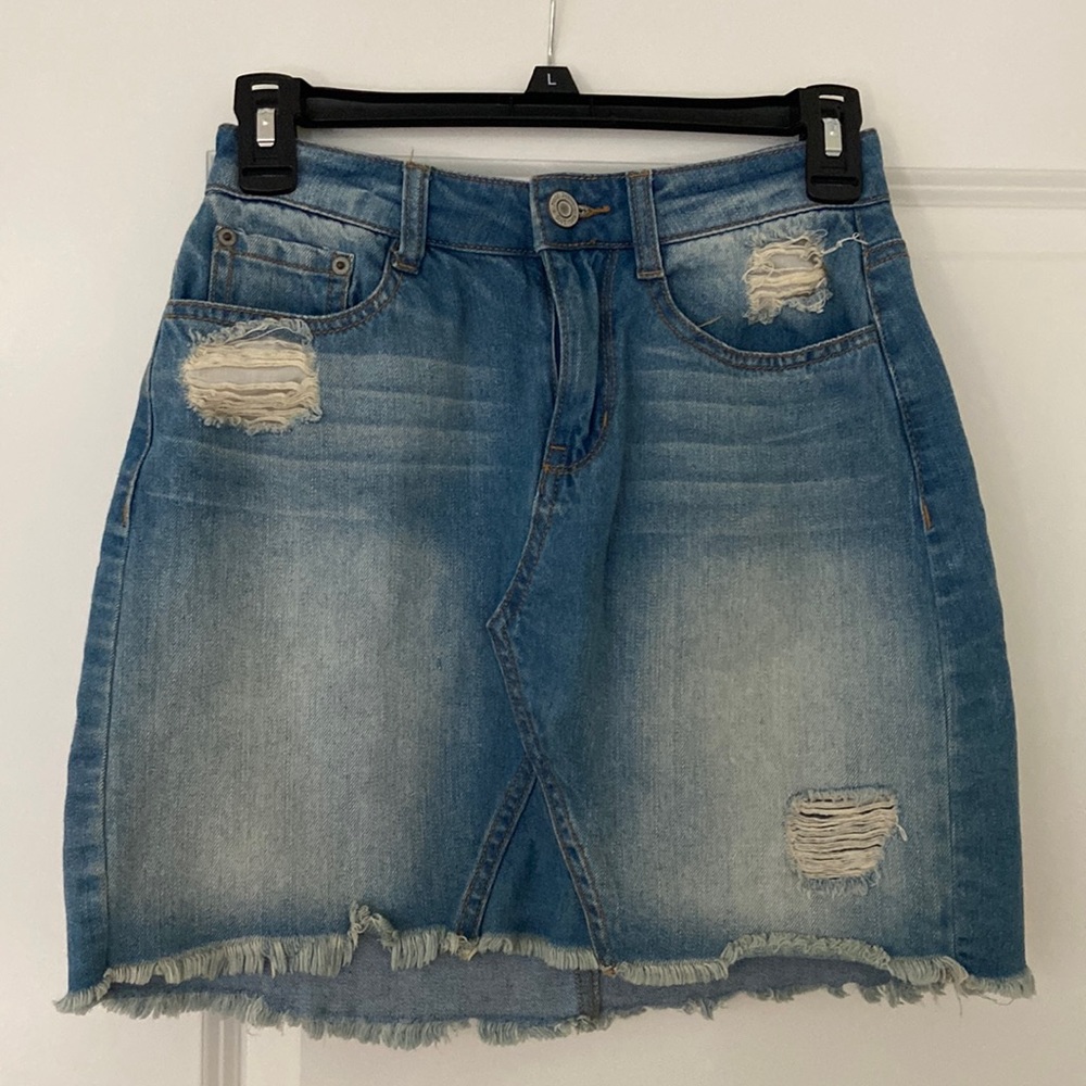 Denim skirt